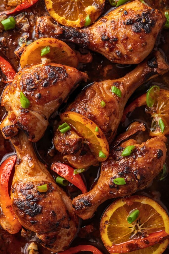 Blackened Chicken With Caramel
