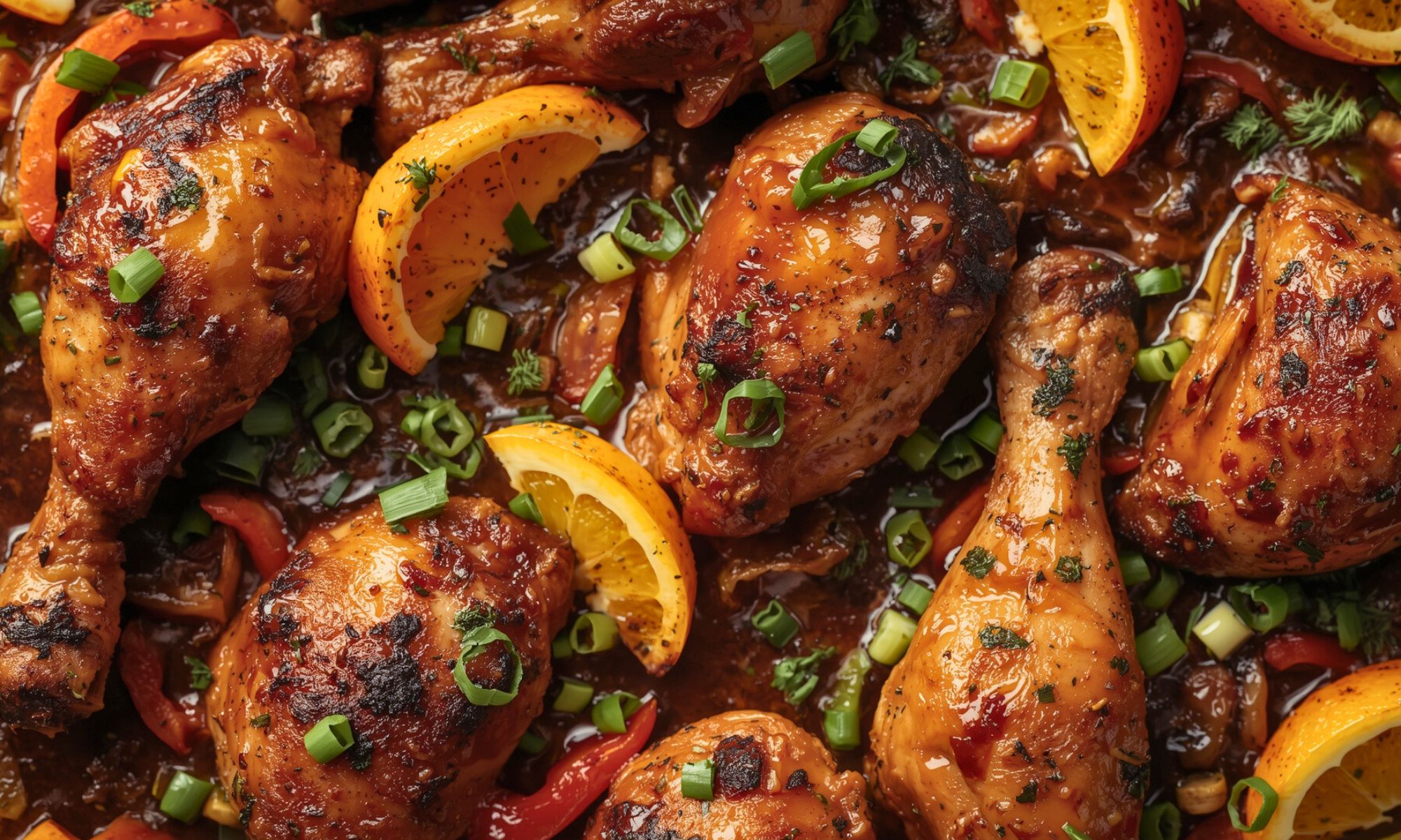 Blackened Chicken With Caramel