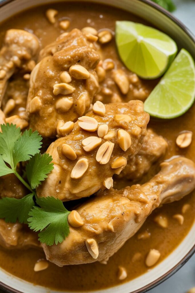 Braised Nutty Satay Chicken