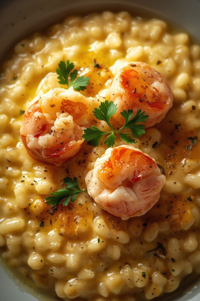 Butter Poached Lobster Risotto