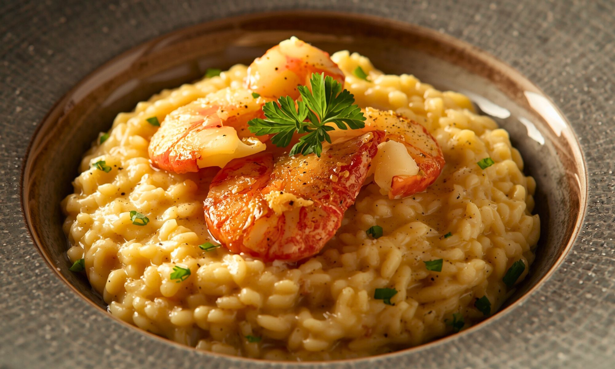 Butter Poached Lobster Risotto