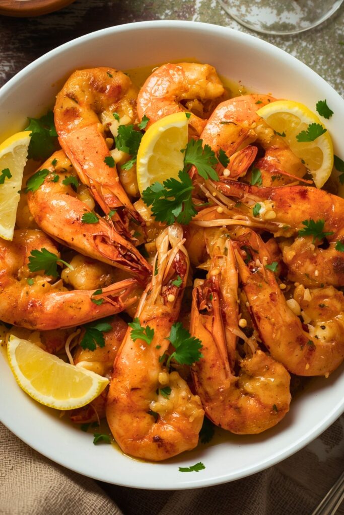 Cajun Garlic Tiger Prawns