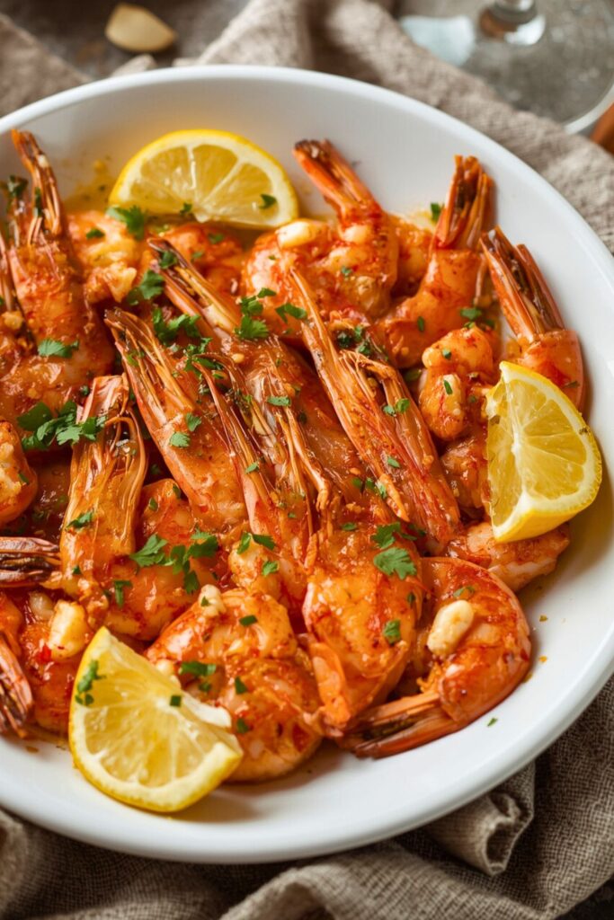 Cajun Garlic Tiger Prawns