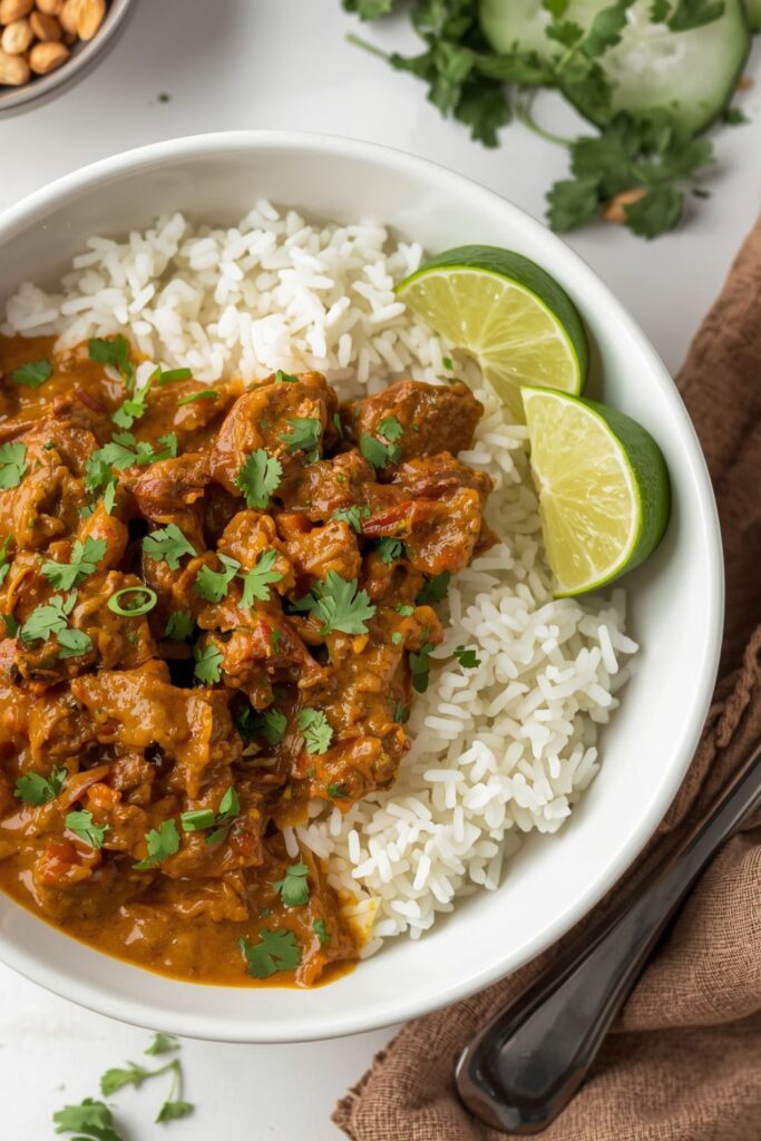 Coconut Curry Shredded Beef