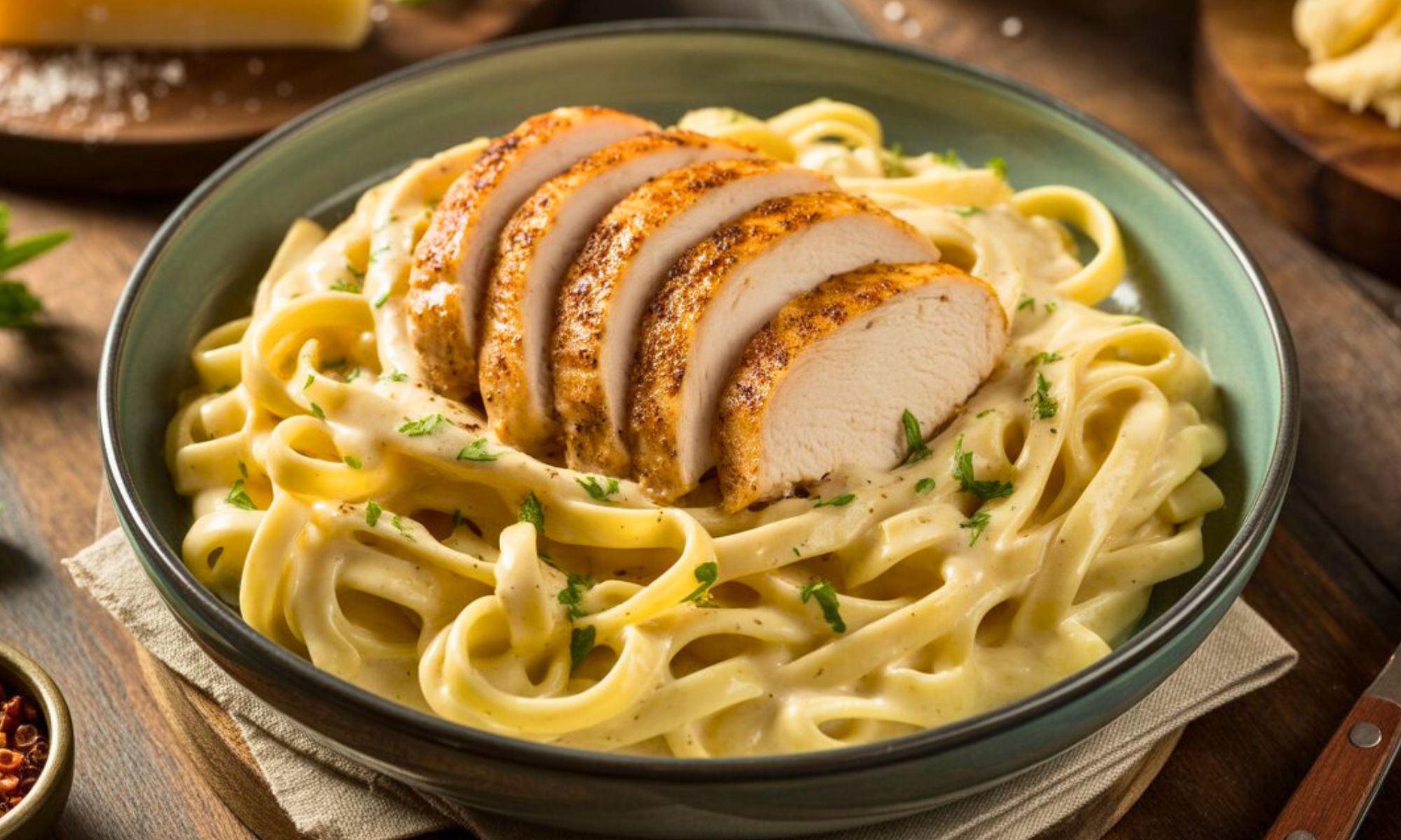 Creamy Chicken Alfredo