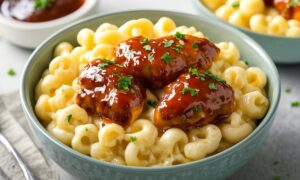Honey Pepper Chicken Mac And Cheese