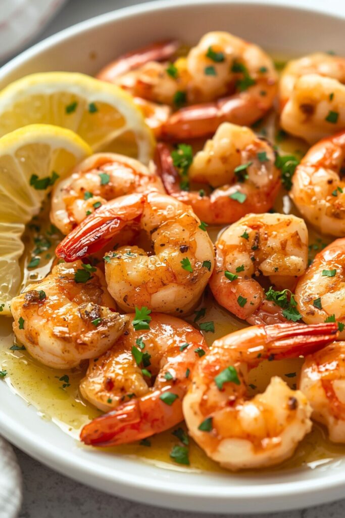 Garlic Butter Tiger Shrimp