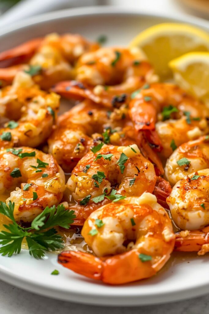 Garlic Butter Tiger Shrimp