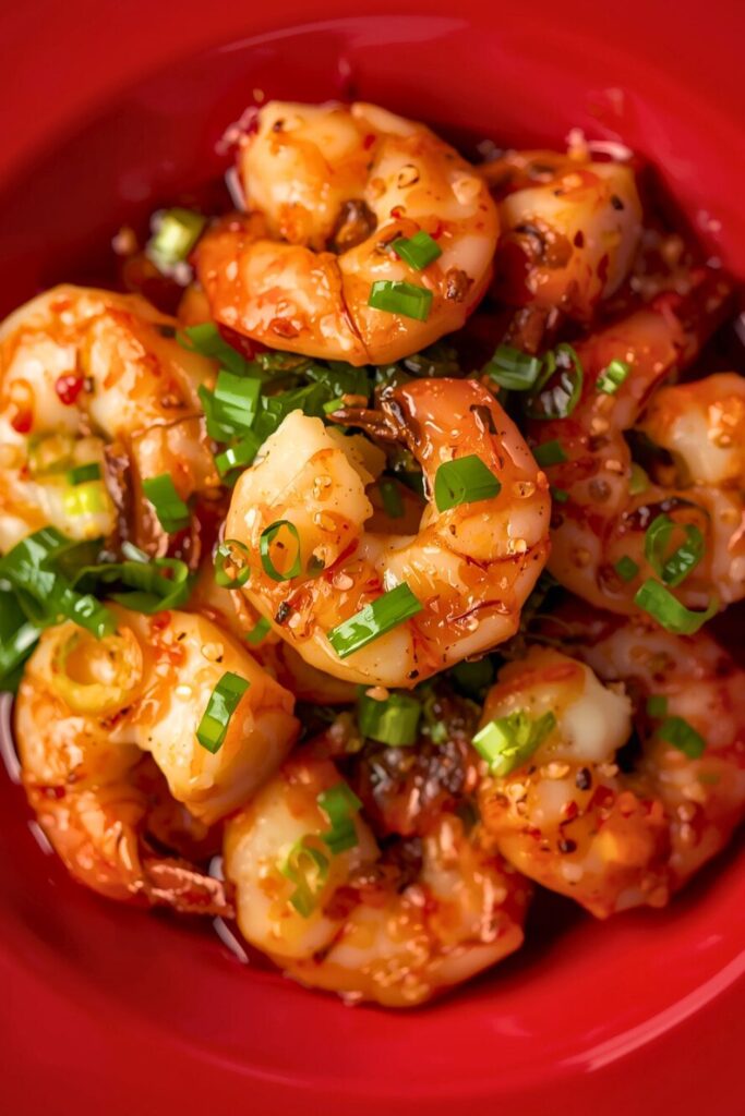 Garlic Shrimp With Chili Crisp