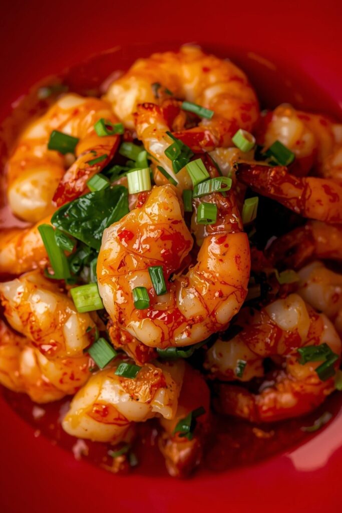 Garlic Shrimp With Chili Crisp