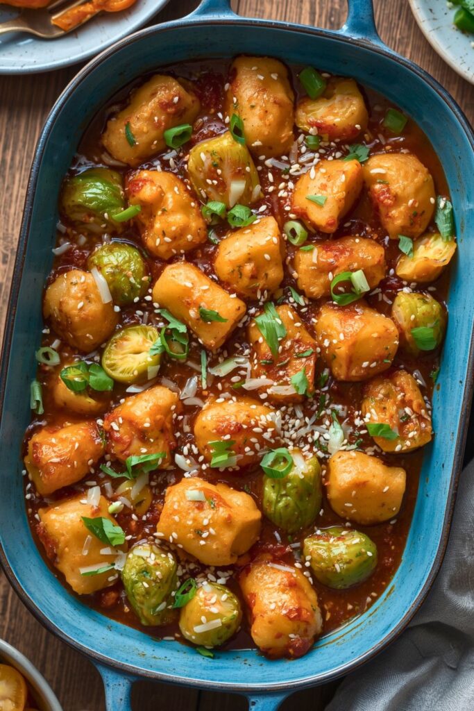 Gochujang Gnocchi