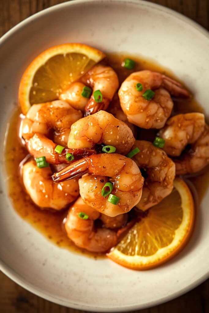 Honey Orange Shrimp