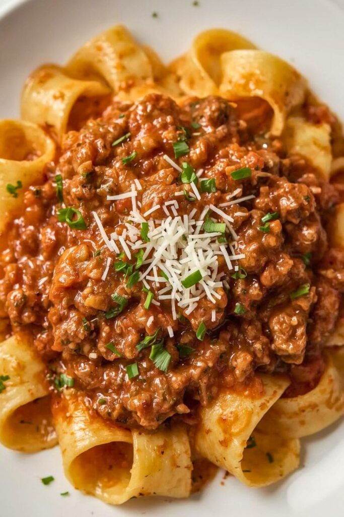 Slowly Braised Short Rib Ragu