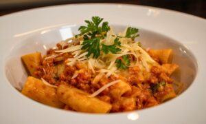 Spicy Basil Rigatoni