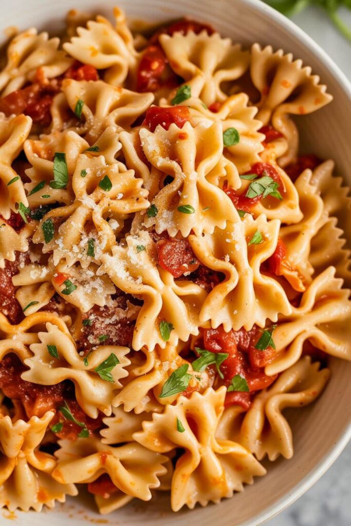 Spicy Shallot Pasta