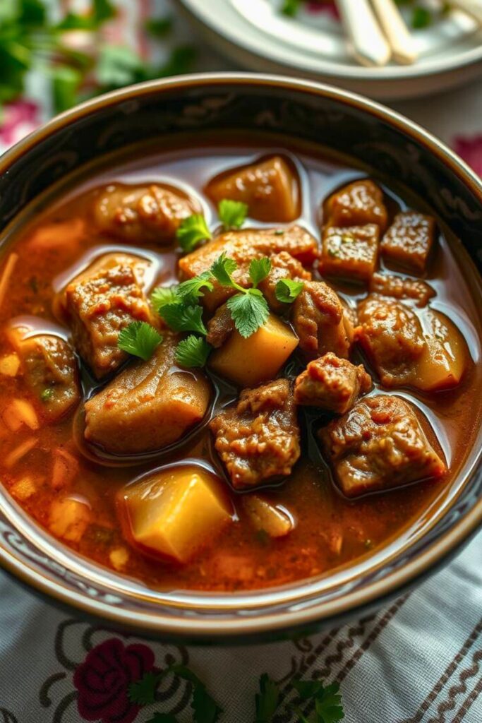 Stifado Greek Beef Stew With Shallots