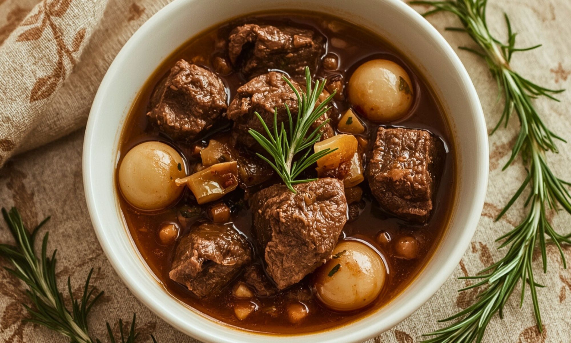 Stifado Greek Beef Stew With Shallots