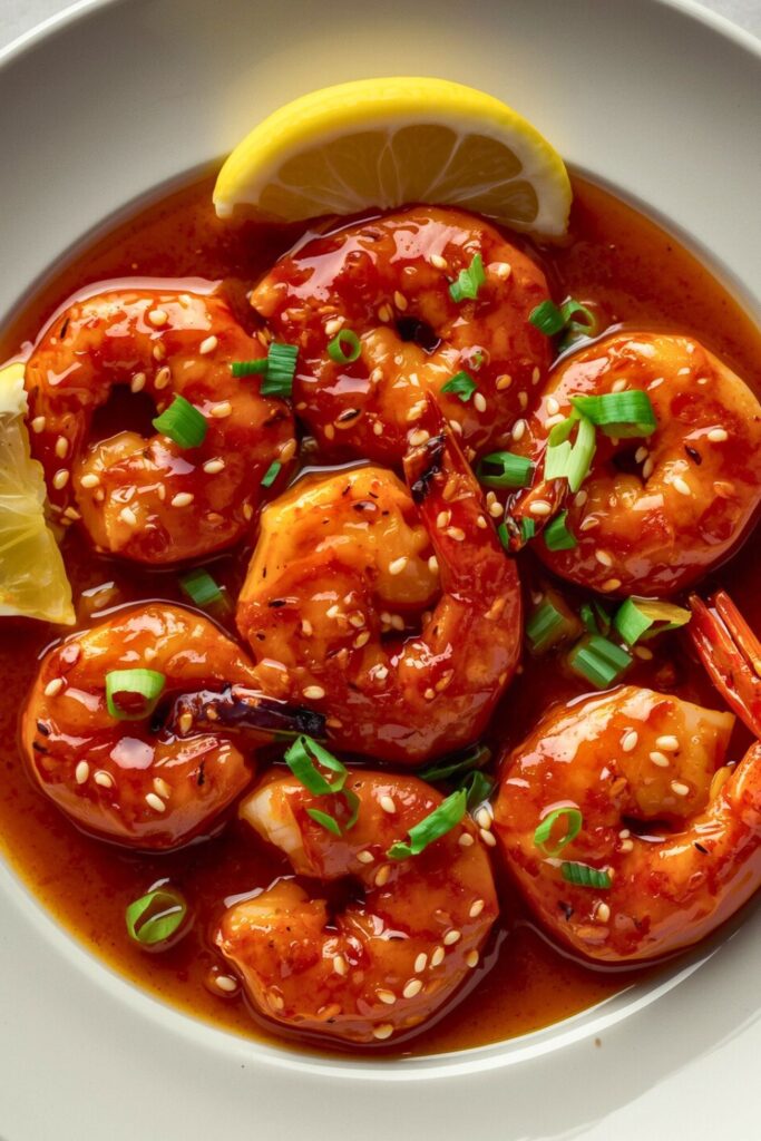 Sweet and Spicy Gochujang Shrimp