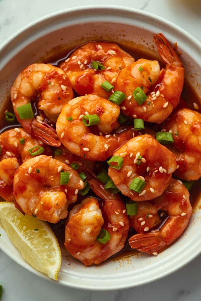 Sweet and Spicy Gochujang Shrimp