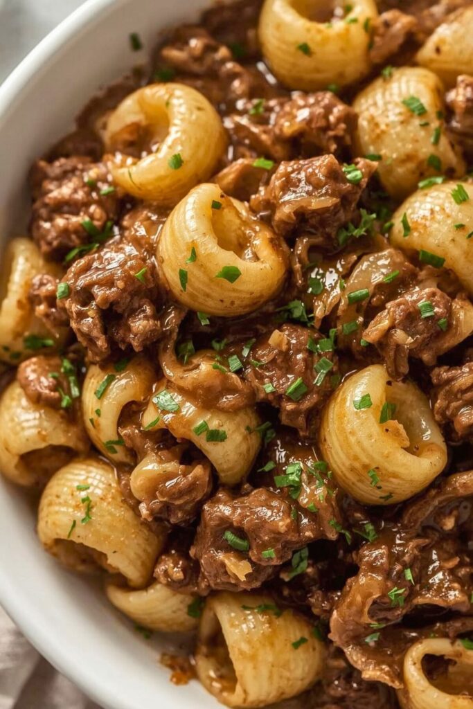 Ultimate One Pot French Onion Pasta