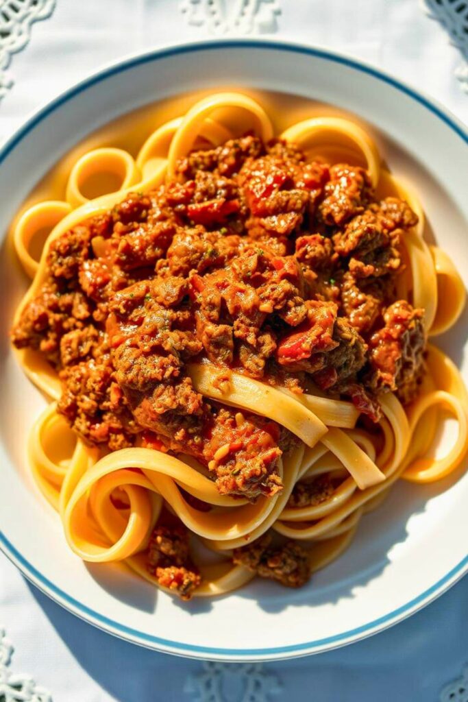 Luscious White Bolognese Sauce