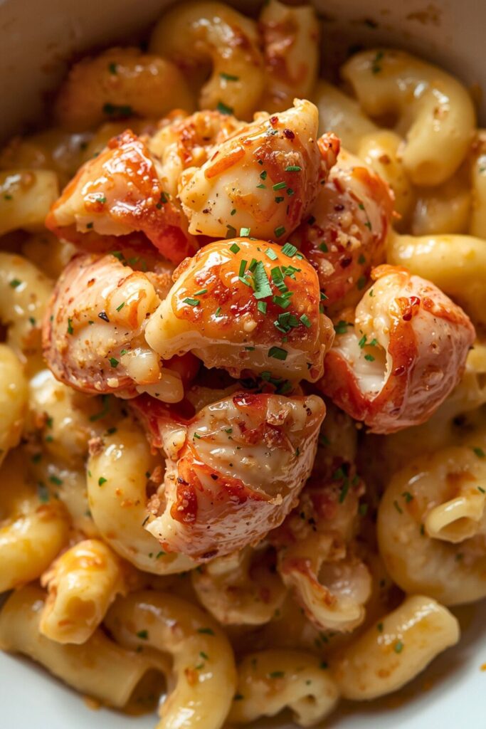 White Truffle Lobster Mac N Cheese