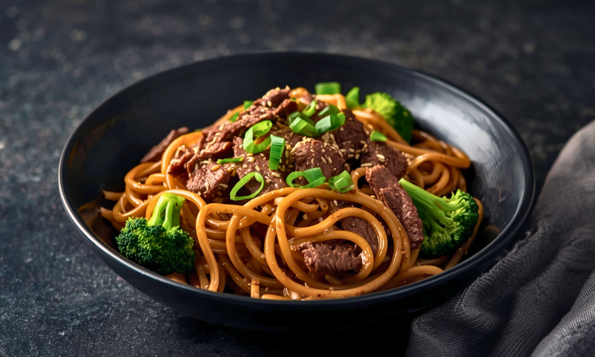 Beef and Broccoli Lo Mein