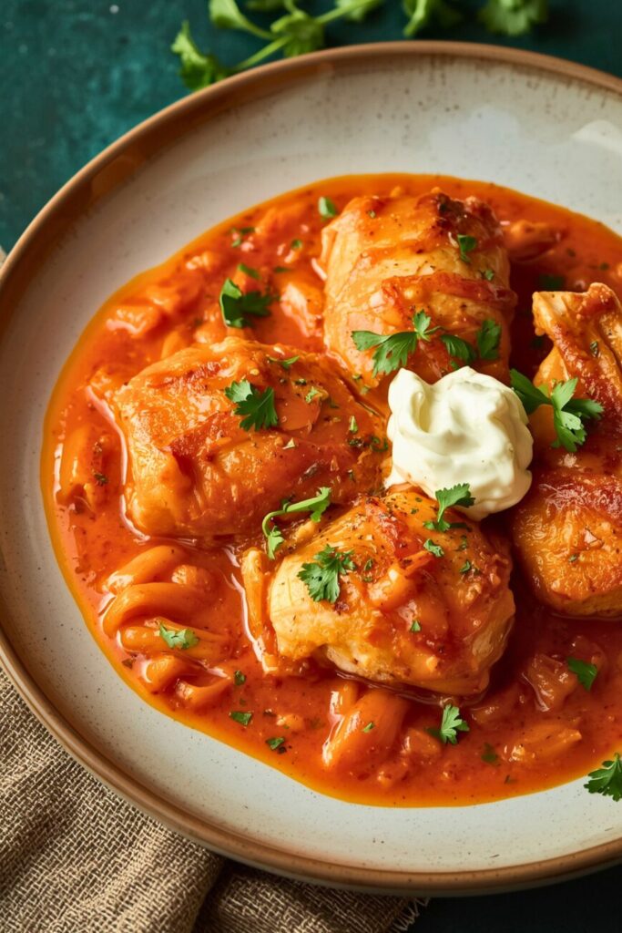 Chicken Paprikash