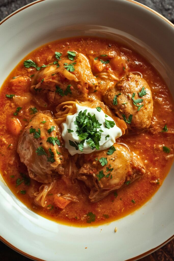 Chicken Paprikash