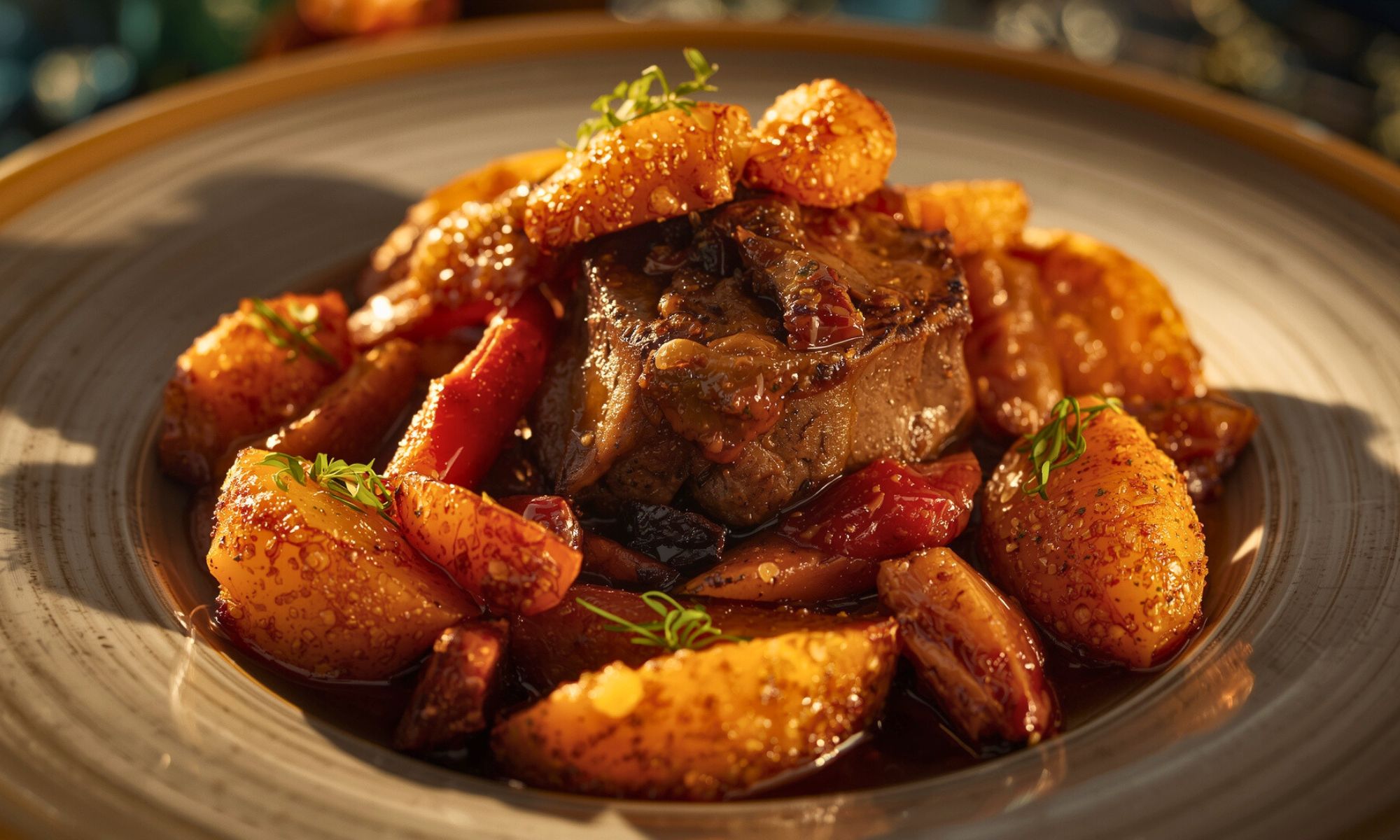Cider Braised Pot Roast With Crispy Sage Potatoes
