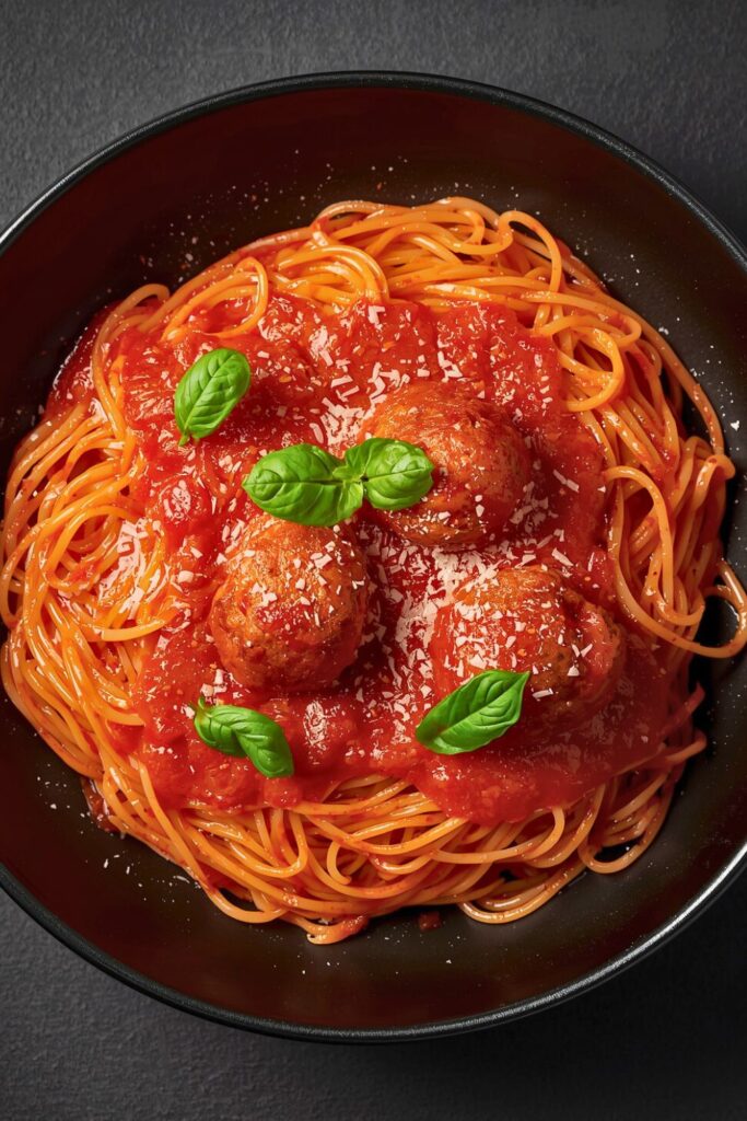 Classic Spaghetti with Meatballs
