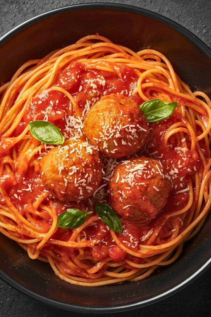 Classic Spaghetti with Meatballs