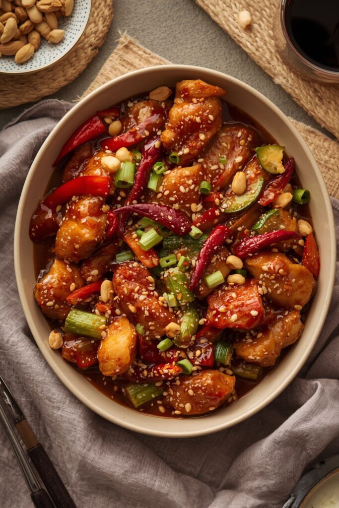 Crockpot Kung Pao Chicken