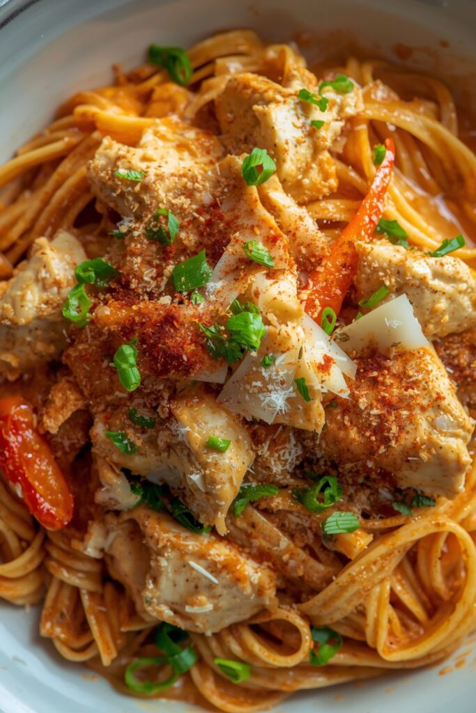Delicious Creamy Cajun Chicken Pasta
