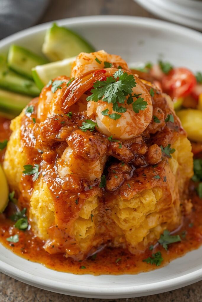 Easy Garlic Shrimp Mofongo Recipe Bold & Flavorful