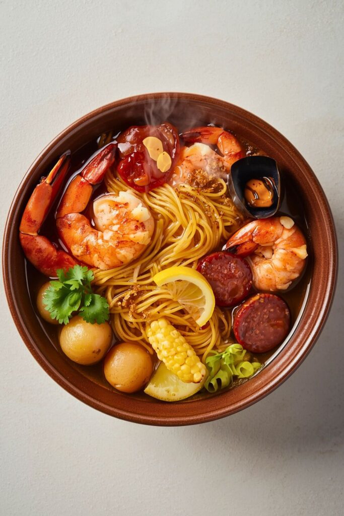 Bold Flavor Seafood Boil Ramen Recipe