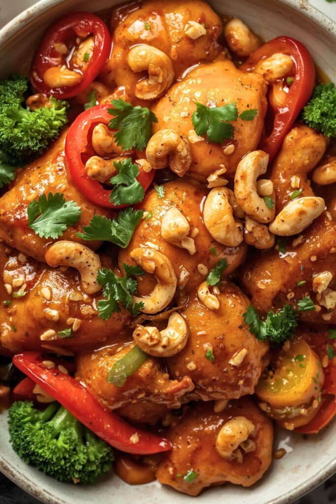 Garlic Butter Cashew Chicken – A Signature Recipe