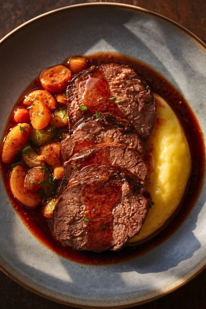 Italian Style Braised Brisket - A Comforting Recipe