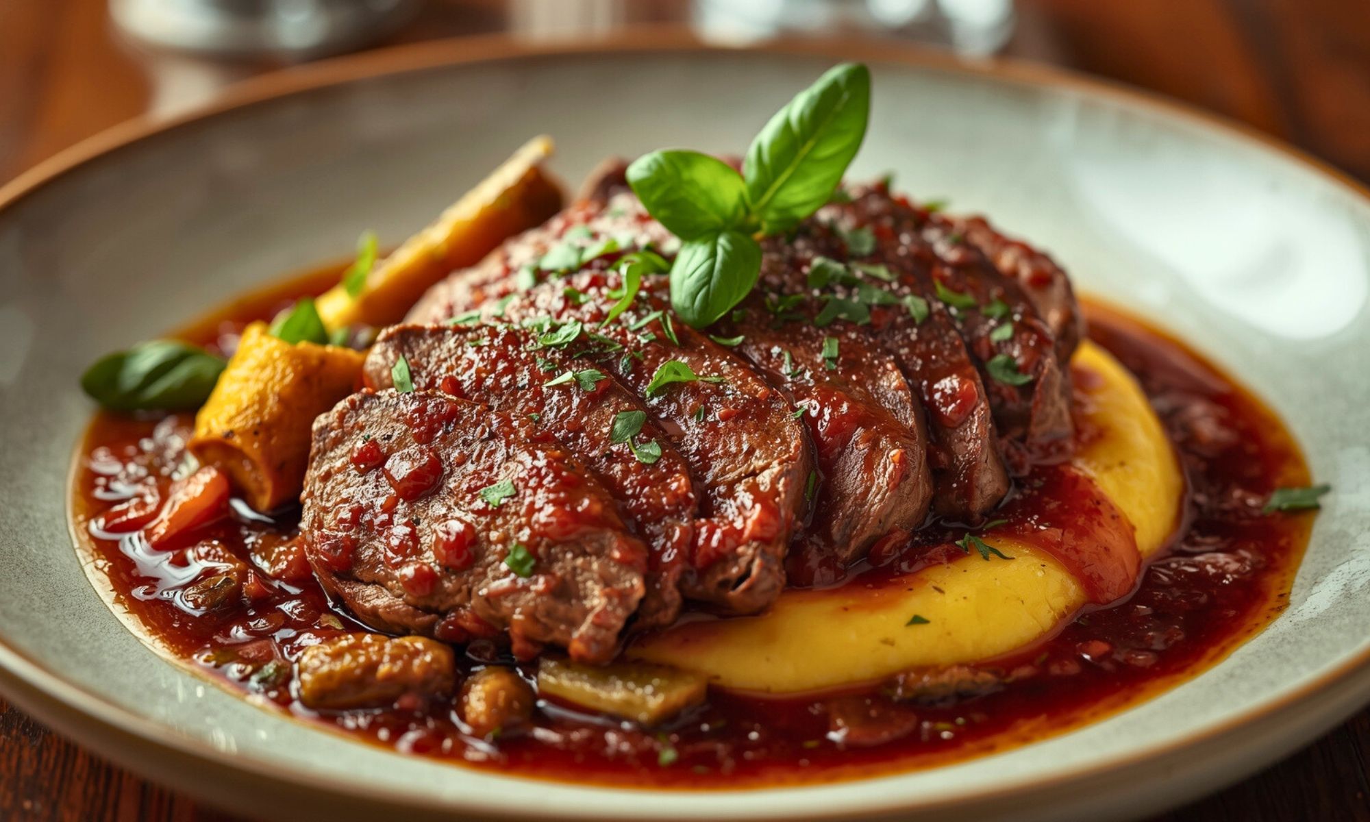 Italian Style Braised Brisket - A Comforting Recipe