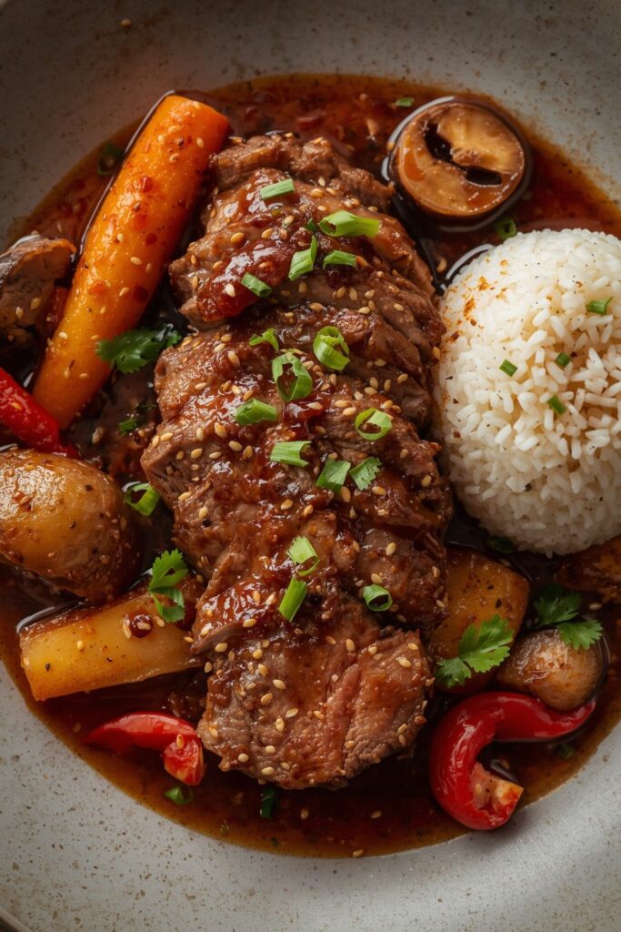 Korean Inspired Pot Roast