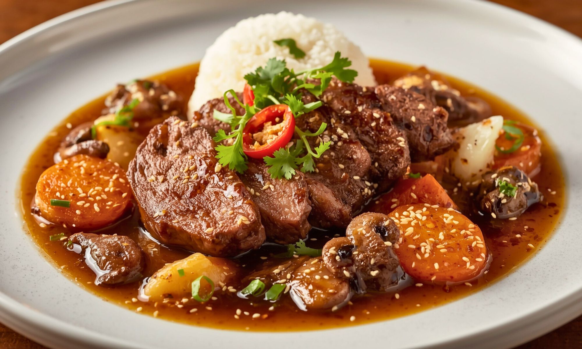 Korean Inspired Pot Roast