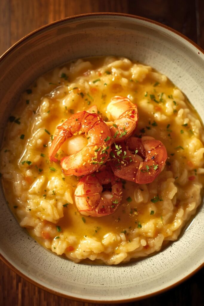 Lemon Butter Lobster Risotto