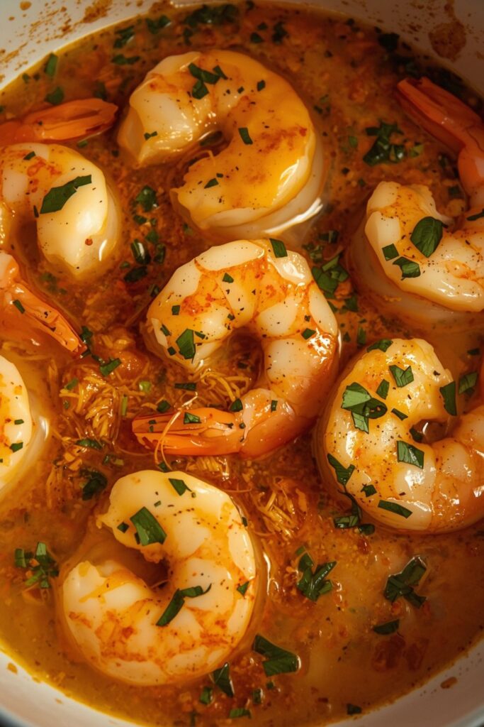 Prosecco Butter Poached Shrimp