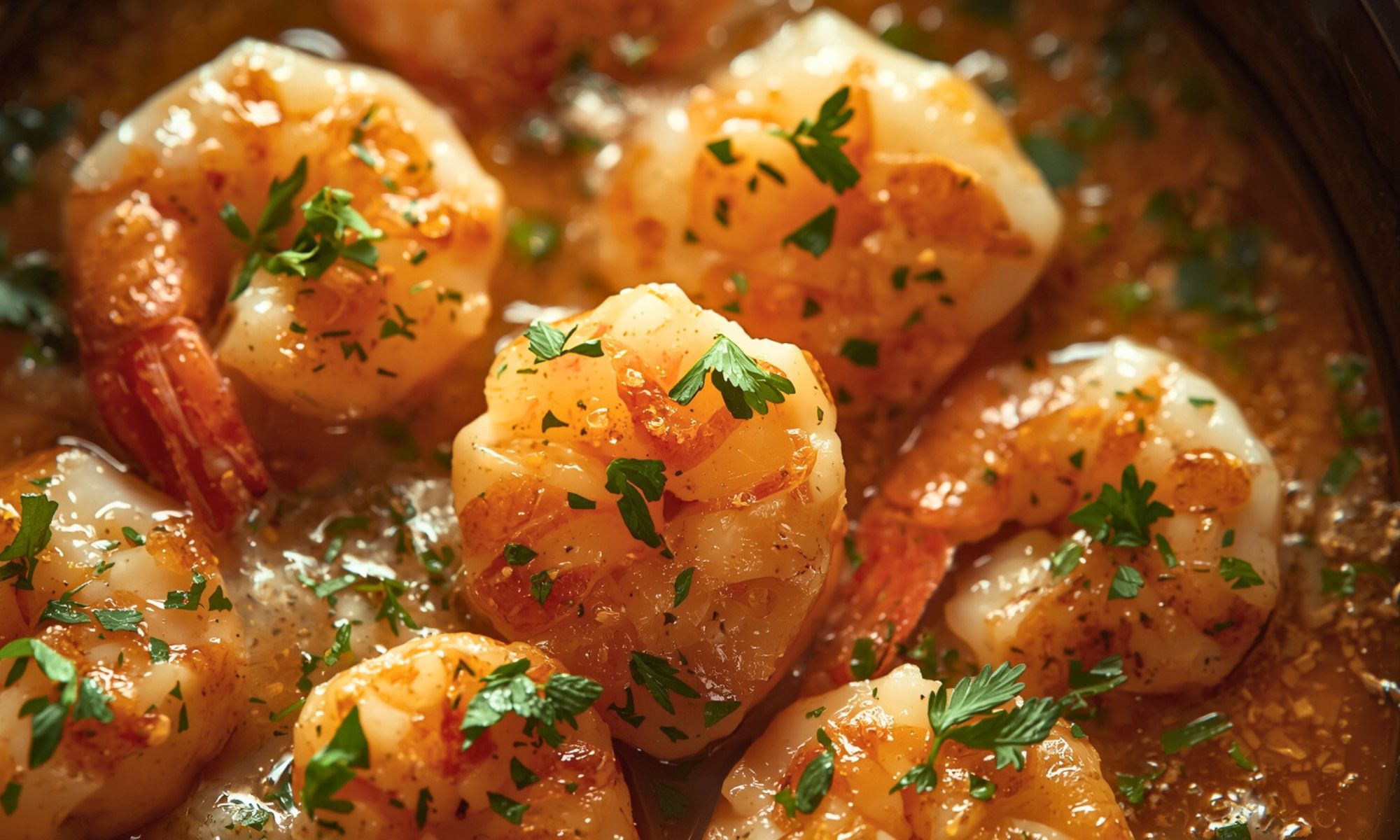 Prosecco Butter Poached Shrimp