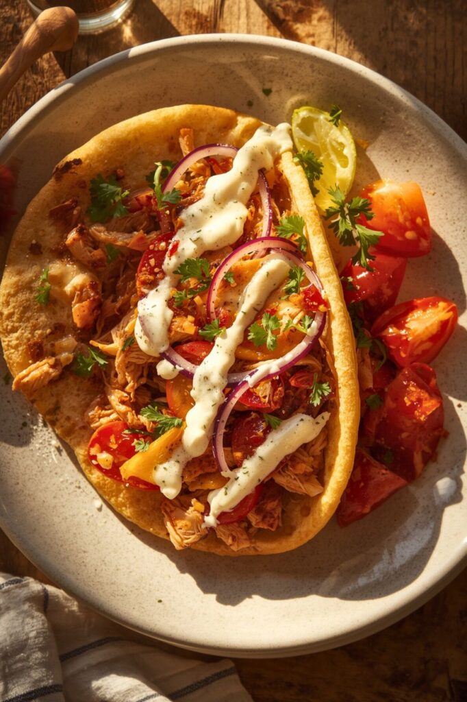 Slow Cooker Chicken Gyros