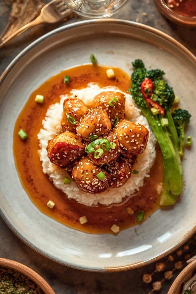 Slow Cooker Honey Sesame Chicken