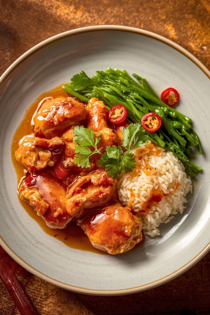 Vietnamese Caramel Ginger Chicken