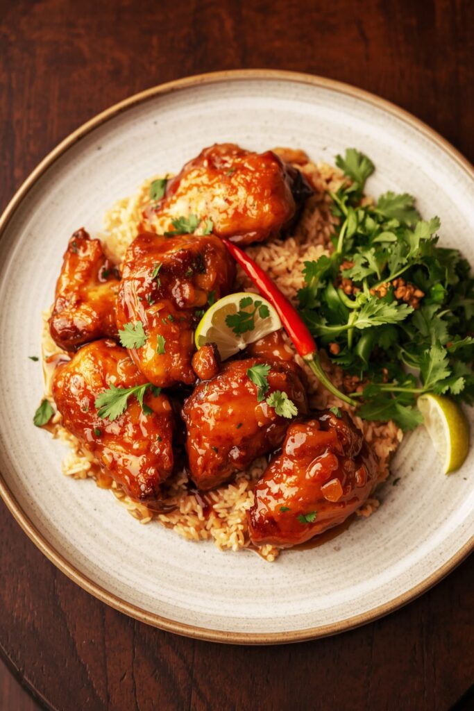 Vietnamese Caramel Ginger Chicken