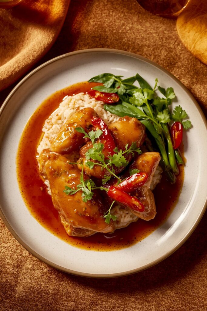 Vietnamese Caramel Ginger Chicken
