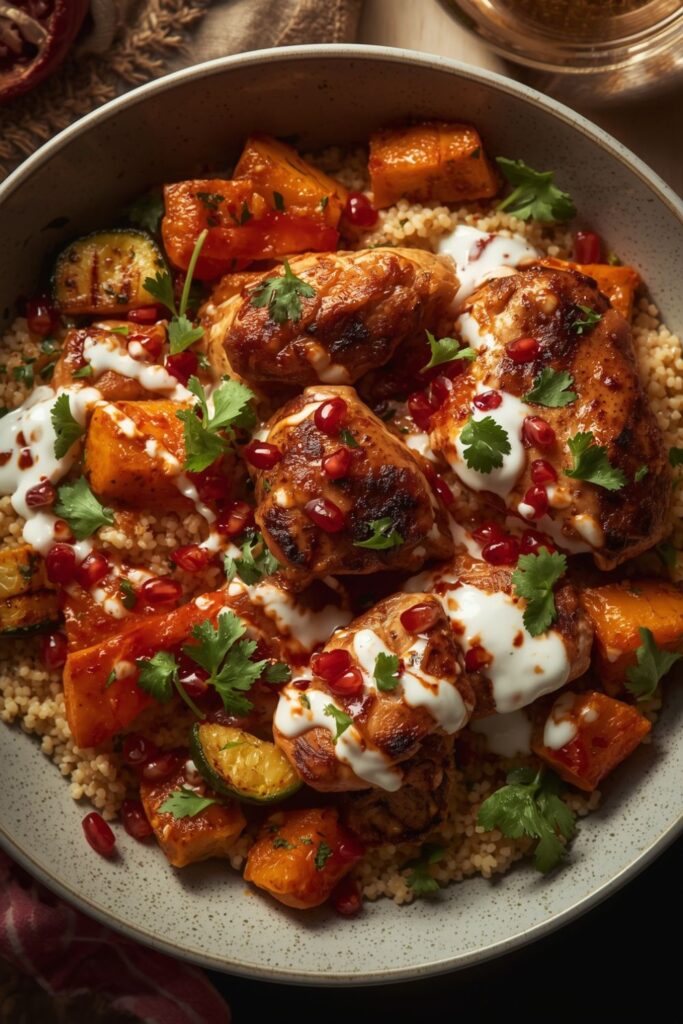 Harissa Chicken Bowls